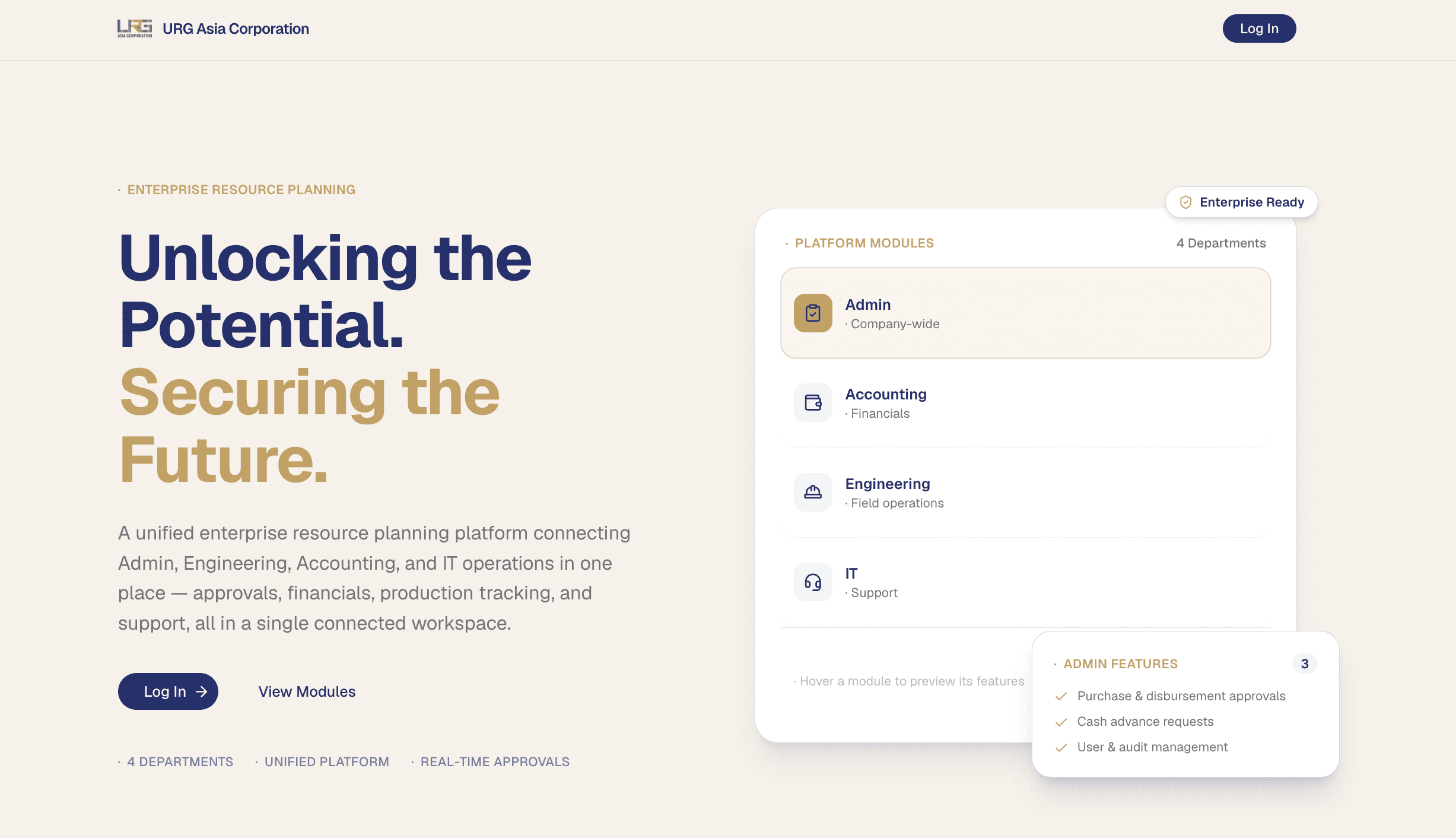 URG Asia Corp corporate website